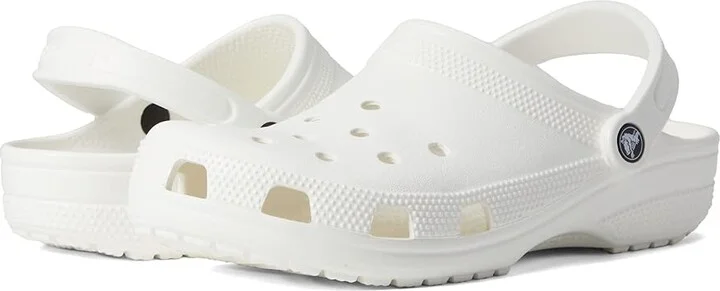 Crocs Classic Clog Clog Shoes White : Men's 4 - Women's 6 Medium, EVA