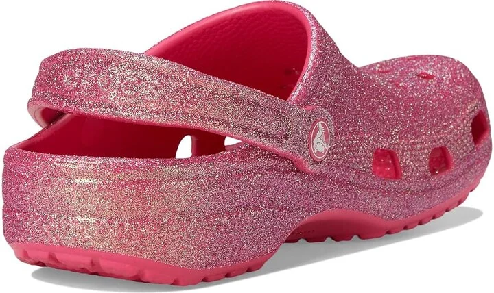 Crocs Classic Clog - Glitter Clog Shoes Dragon Fruit : Men's 2 - Women's 4 Medium, Synthetic - Image 4