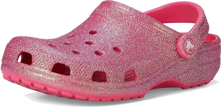 Crocs Classic Clog - Glitter Clog Shoes Dragon Fruit : Men's 2 - Women's 4 Medium, Synthetic - Image 5