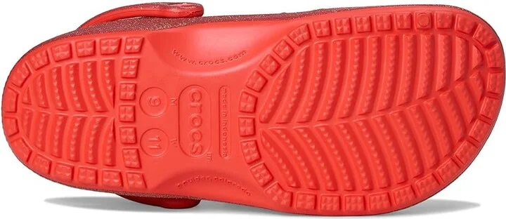 Crocs Classic Clog - Glitter Clog Shoes Starfish : Men's 5 - Women's 7 Medium, Synthetic - Image 3