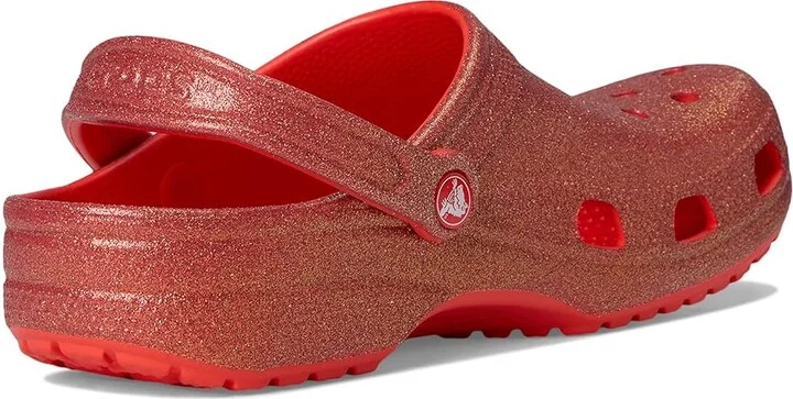 Crocs Classic Clog - Glitter Clog Shoes Starfish : Men's 5 - Women's 7 Medium, Synthetic - Image 4