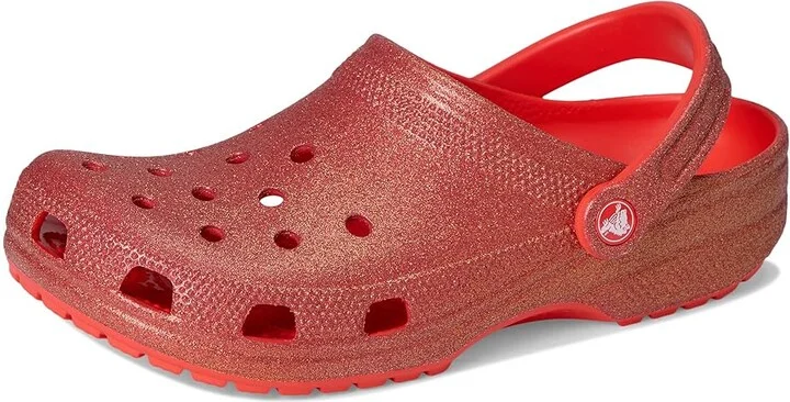 Crocs Classic Clog - Glitter Clog Shoes Starfish : Men's 5 - Women's 7 Medium, Synthetic - Image 5