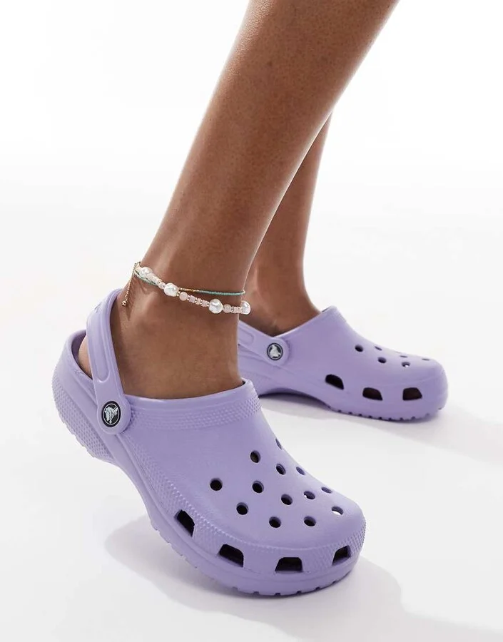 Crocs Classic clogs in mystic purple - Image 3