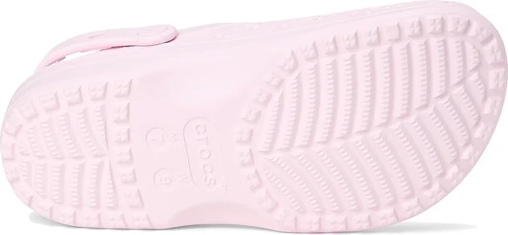 Crocs Classic Clogs with Floral Cut Out Design Slippers Pink Milk : Men's 4 - Women's 6 Medium, Rubber/Vinyl - Image 3