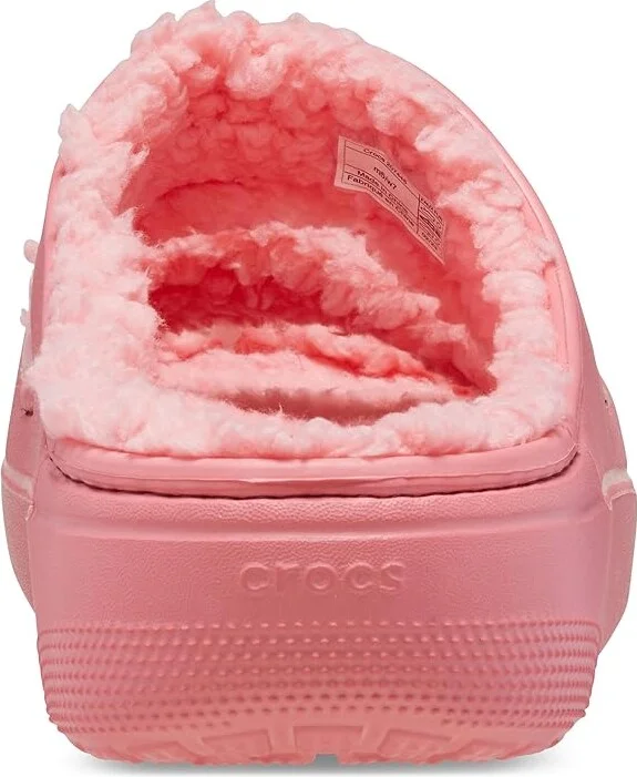 Crocs Classic Cozzzy Sandals Shoes Hot Blush : Men's 4 - Women's 6 Medium, Textile - Image 4