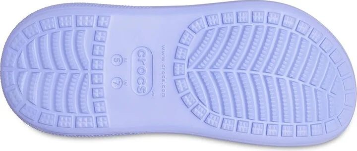 Crocs Classic Crush Clog Shoes Digital Violet : Men's 7 - Women's 9 Medium, EVA - Image 3