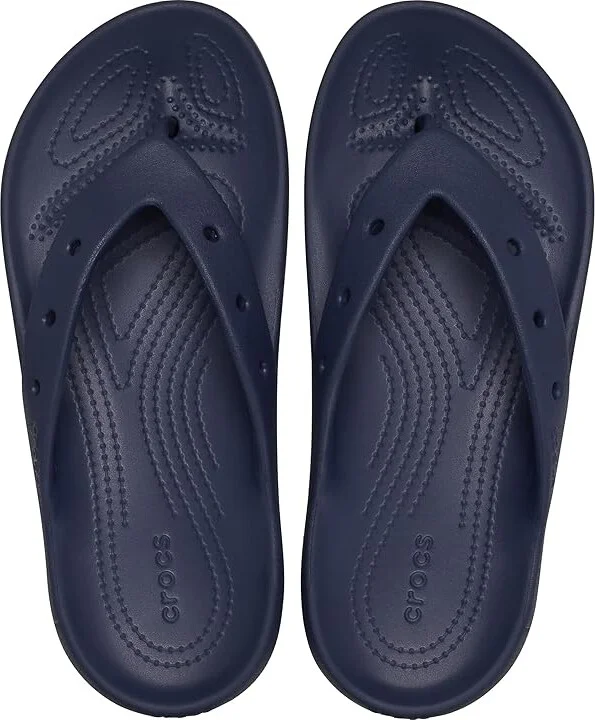 Crocs Classic Flip 2.0 Shoes Navy : Men's 10 - Women's 12 Medium - Image 2