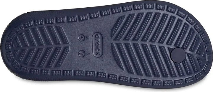 Crocs Classic Flip 2.0 Shoes Navy : Men's 10 - Women's 12 Medium - Image 3