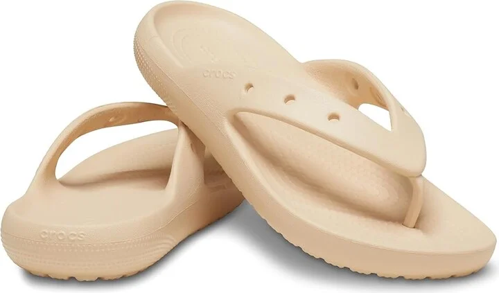 Crocs Classic Flip 2.0 Shoes Shitake : Men's 10 - Women's 12 Medium