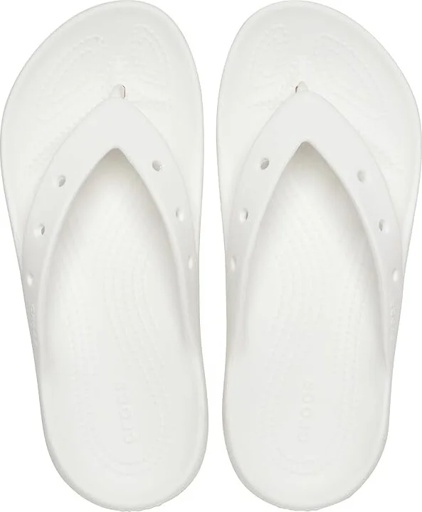 Crocs Classic Flip 2.0 Shoes White : Men's 10 - Women's 12 Medium - Image 2