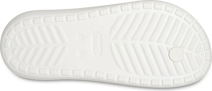 Crocs Classic Flip 2.0 Shoes White : Men's 10 - Women's 12 Medium - Image 3