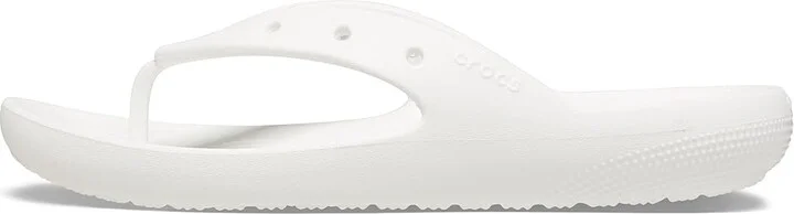 Crocs Classic Flip 2.0 Shoes White : Men's 10 - Women's 12 Medium - Image 5