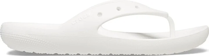 Crocs Classic Flip 2.0 Shoes White : Men's 10 - Women's 12 Medium - Image 6