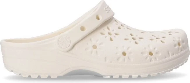 Crocs Classic Floral Cut-Out Clogs