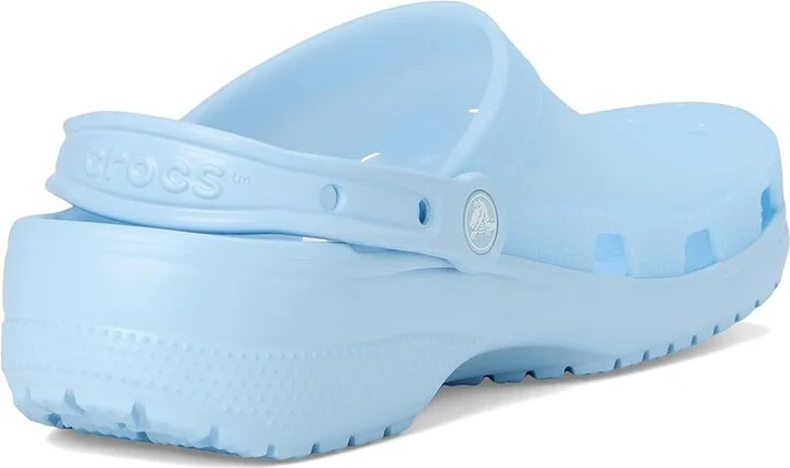 Crocs Classic Frosted Clog Slippers Blue Calcite : Men's 6 - Women's 8 Medium, EVA - Image 4