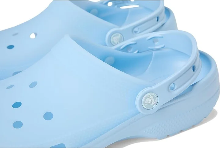 Crocs Classic Frosted Clog Slippers Blue Calcite : Men's 6 - Women's 8 Medium, EVA - Image 7