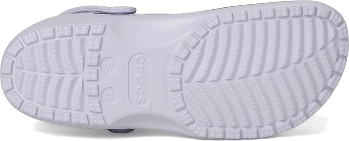 Crocs Classic Frosted Clog Slippers Purple Moon : Men's 7 - Women's 9 Medium, EVA - Image 3