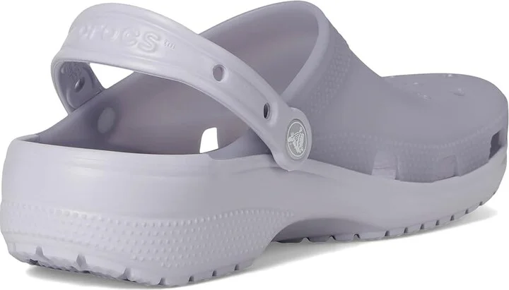 Crocs Classic Frosted Clog Slippers Purple Moon : Men's 7 - Women's 9 Medium, EVA - Image 4