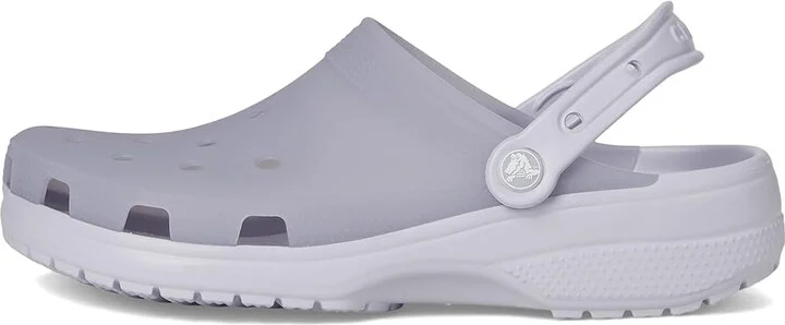 Crocs Classic Frosted Clog Slippers Purple Moon : Men's 7 - Women's 9 Medium, EVA - Image 6