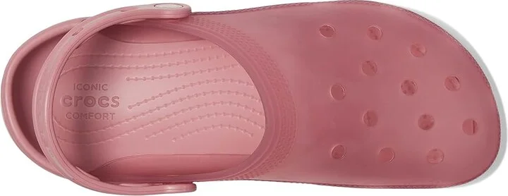 Crocs Classic Frosted Clog Slippers Rosette : Men's 8 - Women's 10 Medium, EVA - Image 2