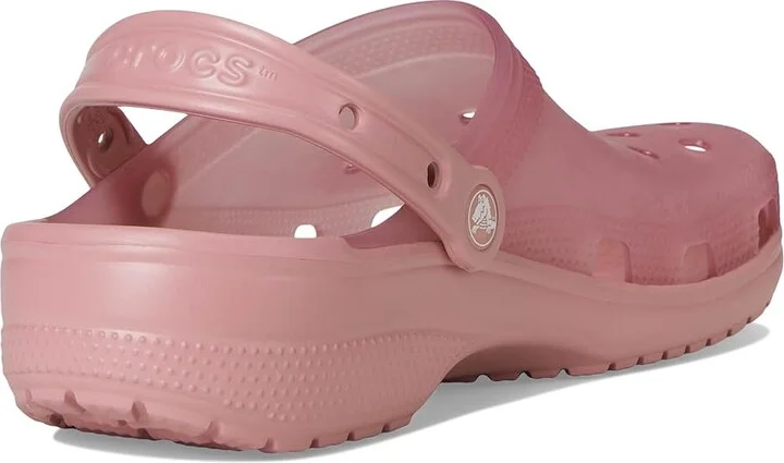 Crocs Classic Frosted Clog Slippers Rosette : Men's 8 - Women's 10 Medium, EVA - Image 4