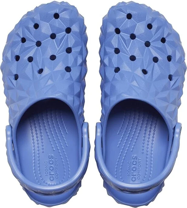 Crocs Classic Geometric Clog Clog Shoes Elemental Blue : Men's 2 - Women's 4 Medium, EVA - Image 2