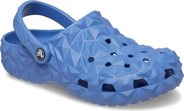 Crocs Classic Geometric Clog Clog Shoes Elemental Blue : Men's 2 - Women's 4 Medium, EVA