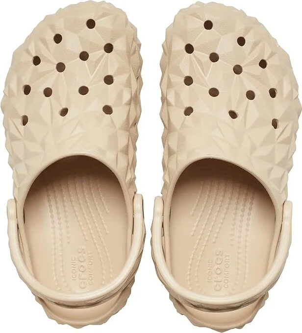 Crocs Classic Geometric Clog Clog Shoes Shitake : Men's 10 - Women's 12 Medium, EVA - Image 2