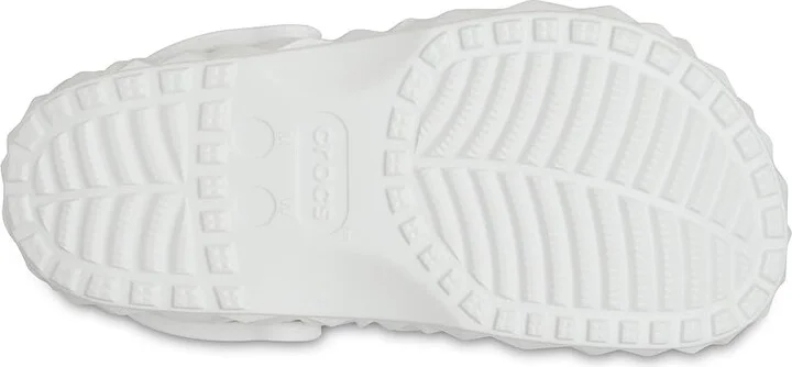 Crocs Classic Geometric Clog Clog Shoes White : Men's 10 - Women's 12 Medium, EVA - Image 3