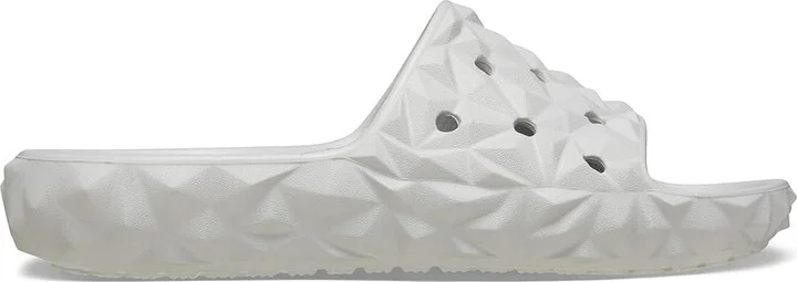Crocs Classic Geometric Slide 2.0 Shoes Atmosphere : Men's 5 - Women's 7 Medium, Synthetic - Image 6