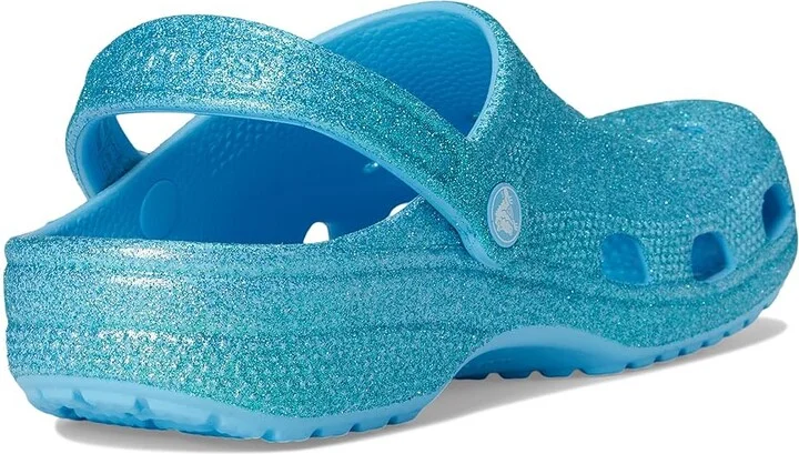 Crocs Classic Glitter Clogs Slippers Tinted Glass : Men's 4 - Women's 6 Medium, Vinyl - Image 4