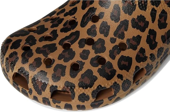 Crocs Classic Graphic Clogs Clog Shoes Sepia/Leopard : Men's 4 - Women's 6 Medium, EVA - Image 7