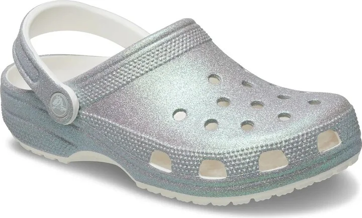 Crocs Classic Iridescent Glitter Clog