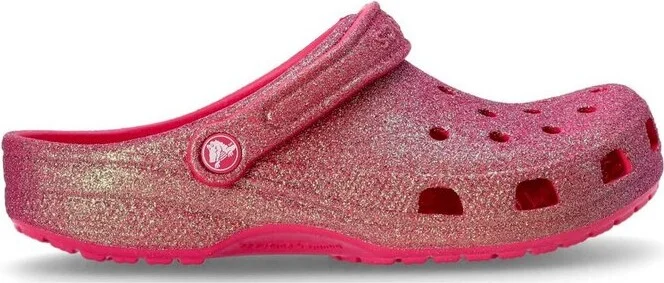 Crocs Classic Iridescent Glitter Clogs