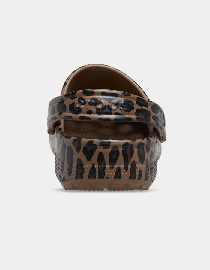 CROCS Classic Leopard Print Clogs - Image 5