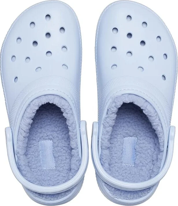 Crocs Classic Lined Clog Clog Shoes Blue Calcite : Men's 12 - Women's 14 Medium, EVA - Image 2
