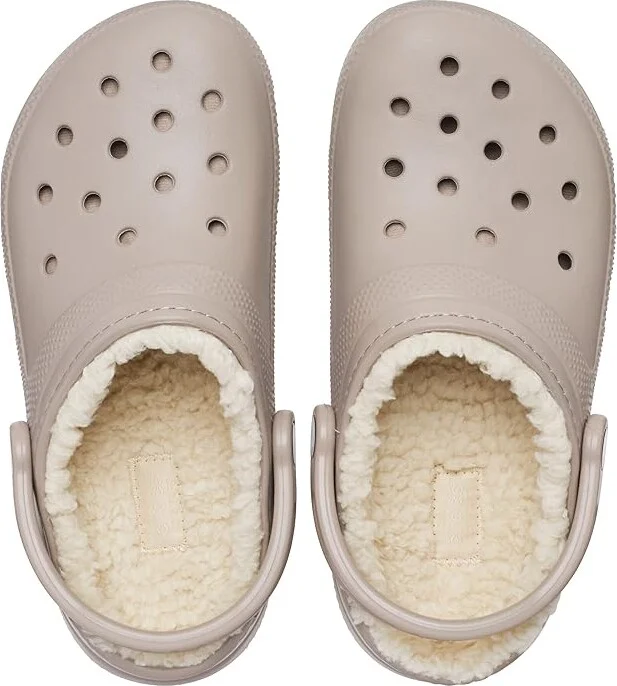 Crocs Classic Lined Clog Clog Shoes Mushroom/Bone : Men's 10 - Women's 12 Medium, EVA - Image 2