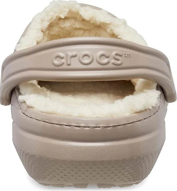 Crocs Classic Lined Clog Clog Shoes Mushroom/Bone : Men's 10 - Women's 12 Medium, EVA - Image 4