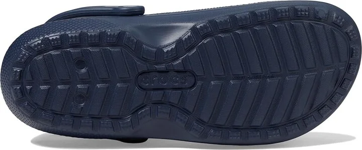 Crocs Classic Lined Clog Clog Shoes Navy/Charcoal : Men's 2 - Women's 4 Medium, EVA - Image 4