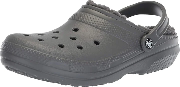 Crocs Classic Lined Clog Clog Shoes Slate Grey/Smoke : Men's 2 - Women's 4 Medium, EVA - Image 2
