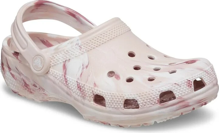 Ivory/Pink Marbled