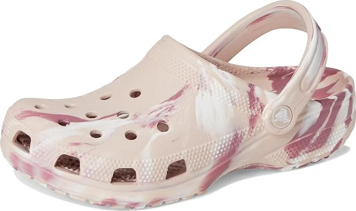 Crocs Classic Marbled Tie-Dye Clog Clog Shoes Quartz/Multi : Men's 2 - Women's 4 Medium, Synthetic - Image 5
