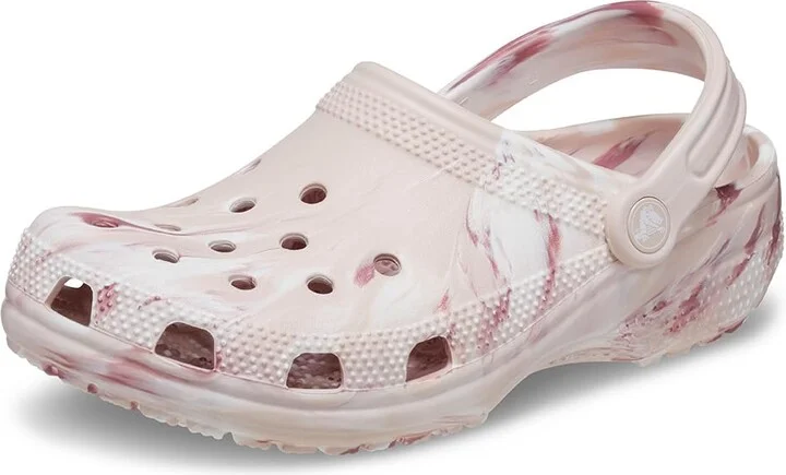 Crocs Classic Marbled Tie-Dye Clog Quartz/Multi Men's 8