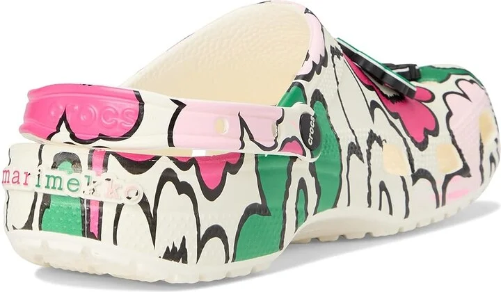 Crocs Classic Marimekko Clog Slippers : Men's 10 - Women's 12 Medium, Synthetic/Vinyl - Image 4