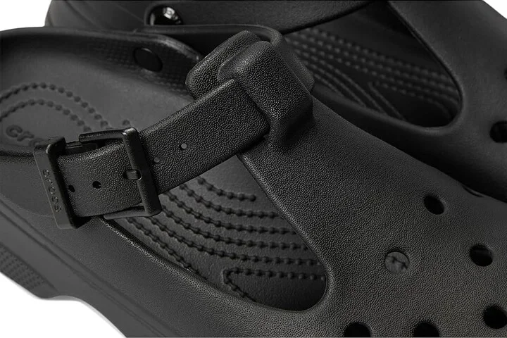 Crocs Classic Mary Jane Clogs Slippers Black : Men's 2 - Women's 4 Medium, EVA - Image 7