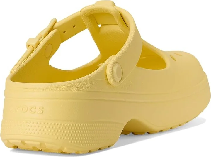 Crocs Classic Mary Jane Clogs Slippers Daylily : Men's 3 - Women's 5 Medium, EVA - Image 4