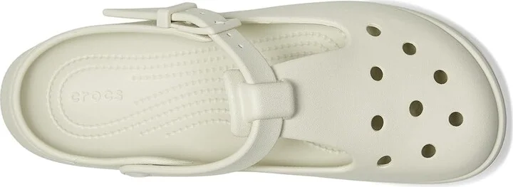 Crocs Classic Mary Jane Clogs Slippers Linen : Men's 4 - Women's 6 Medium, EVA - Image 2