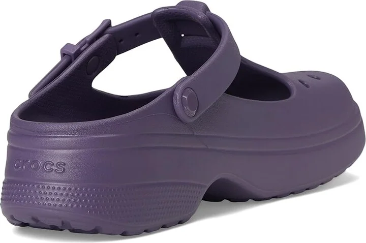 Crocs Classic Mary Jane Clogs Slippers Nightshade : Men's 2 - Women's 4 Medium, EVA - Image 4