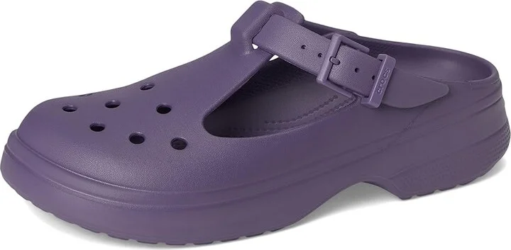 Crocs Classic Mary Jane Clogs Slippers Nightshade : Men's 2 - Women's 4 Medium, EVA - Image 5