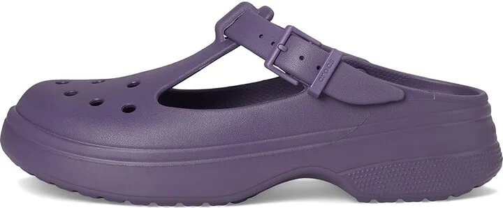 Crocs Classic Mary Jane Clogs Slippers Nightshade : Men's 2 - Women's 4 Medium, EVA - Image 6